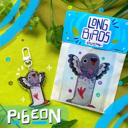 Long Birds Collection | Acrylic Keychain