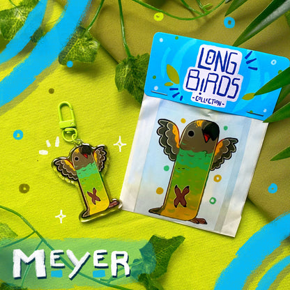 Long Birds Collection | Acrylic Keychain