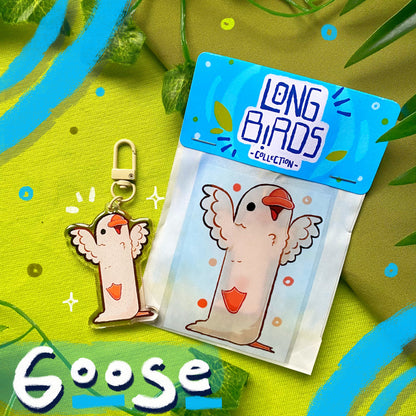 Long Birds Collection | Acrylic Keychain