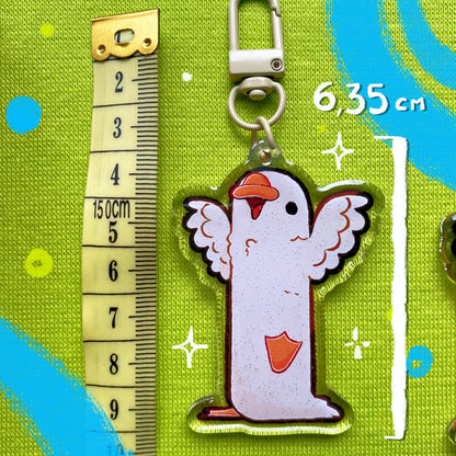 Seagull Keychain | Long Birds Collection!