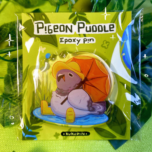 Pigeon Puddle! | Birdie Pins