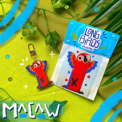 Long Birds Collection | Acrylic Keychain