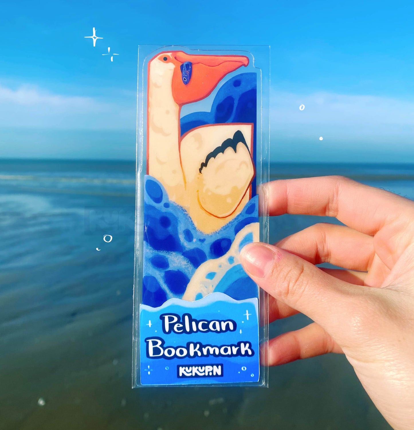 Pelican Bookmark