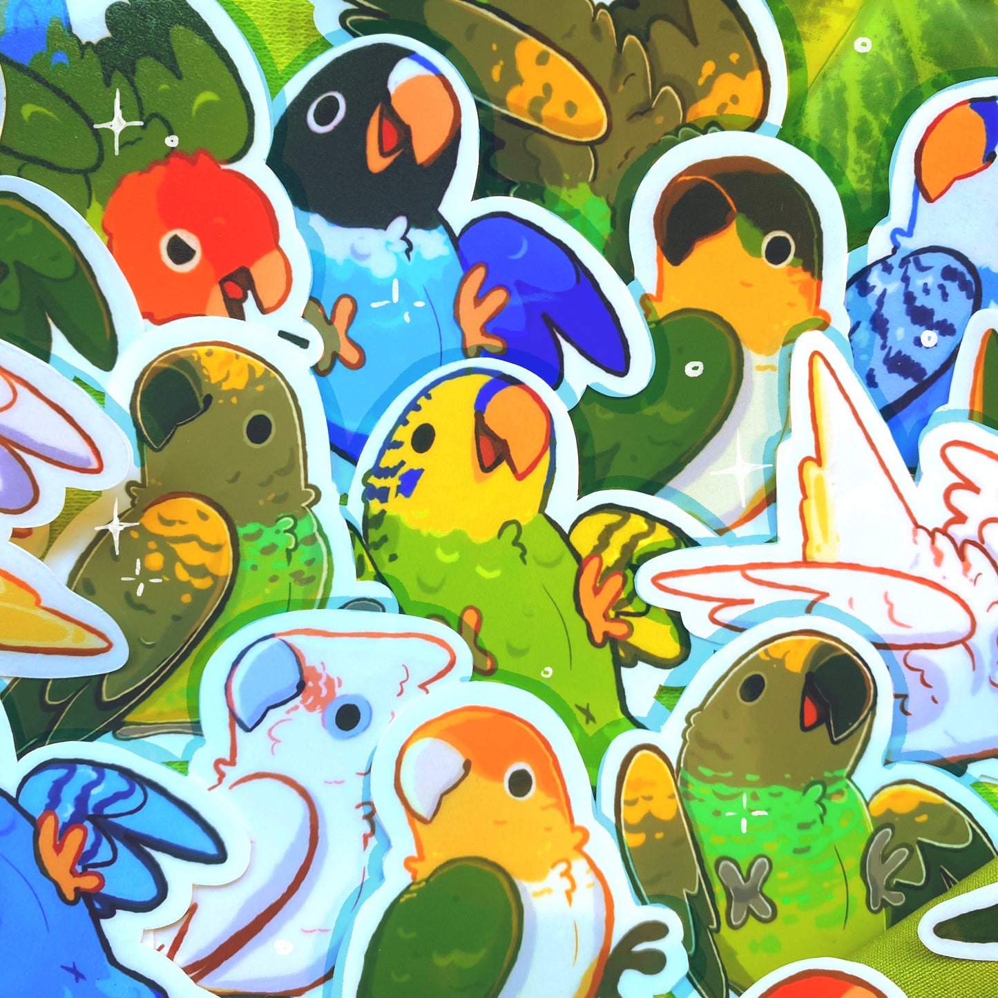 Meyer Parrot | Sticker Pack | Species Collection