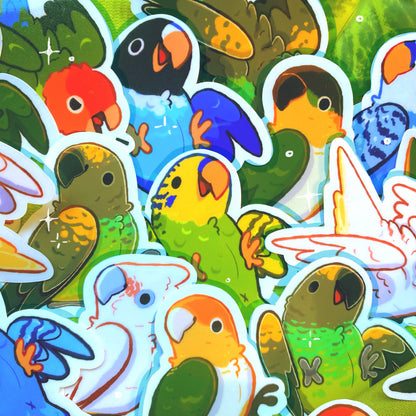 Meyer Parrot | Sticker Pack | Species Collection