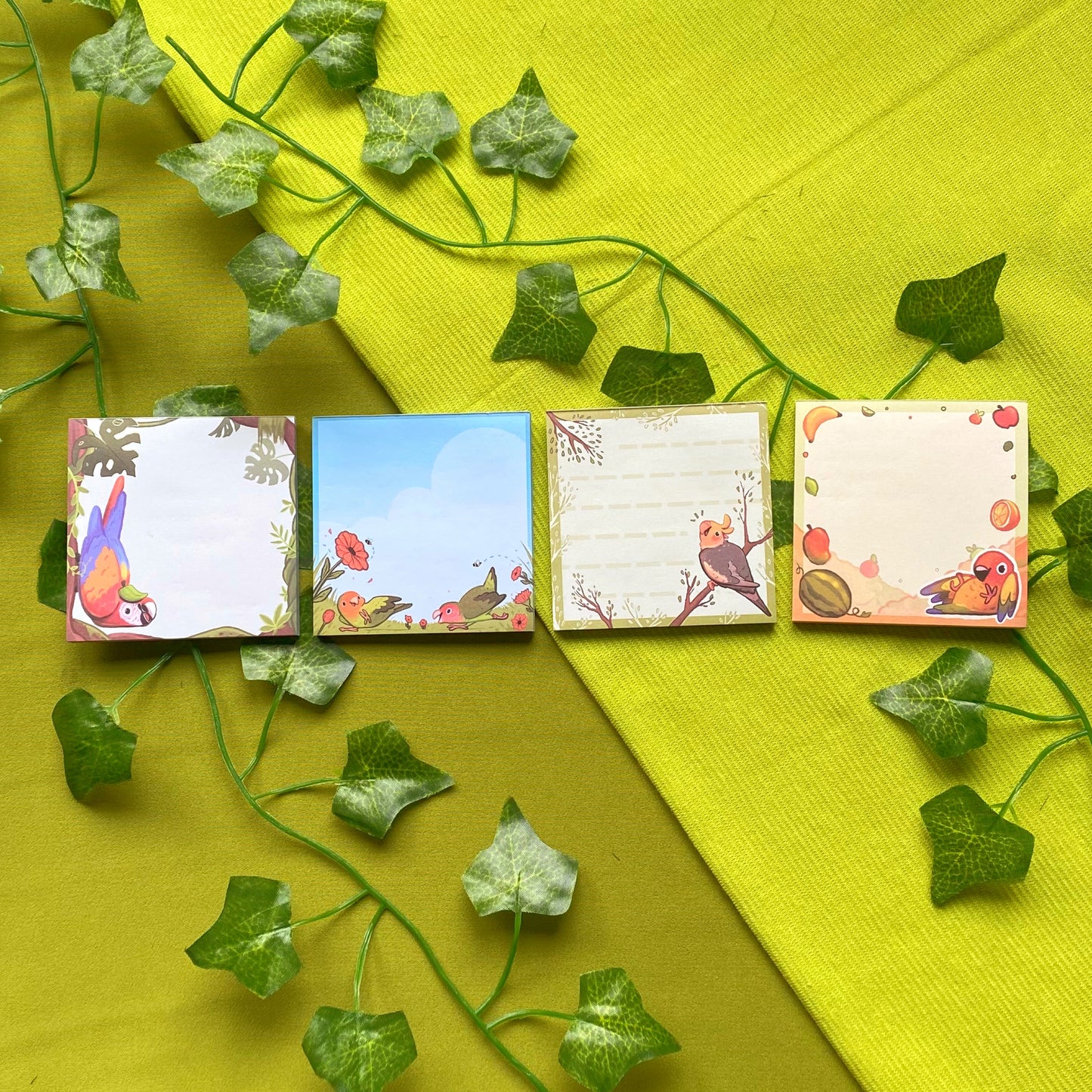 Cockatiel Tree | Birdy Notepad