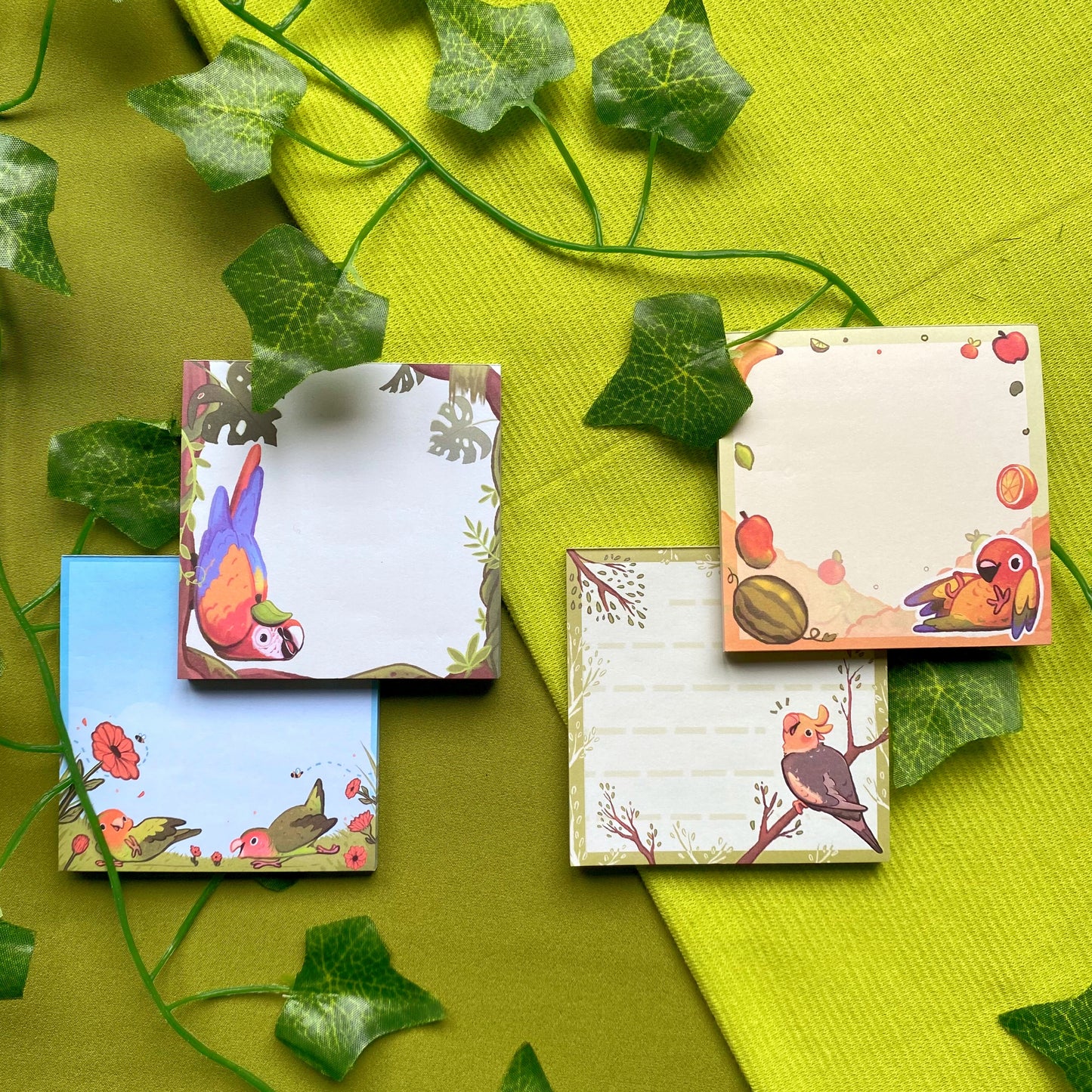 Jungle Macaw | Birdy Notepad